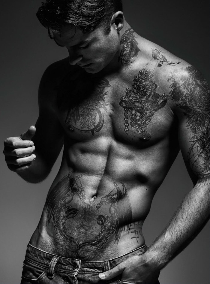 Men's tattoo