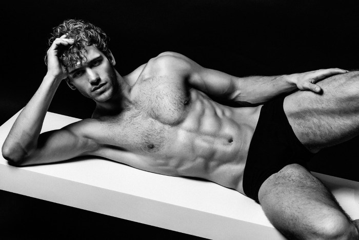 Men are naked