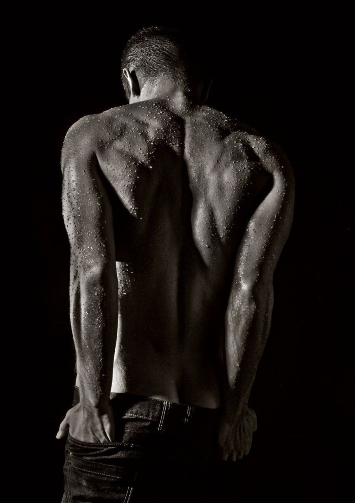 Men's back