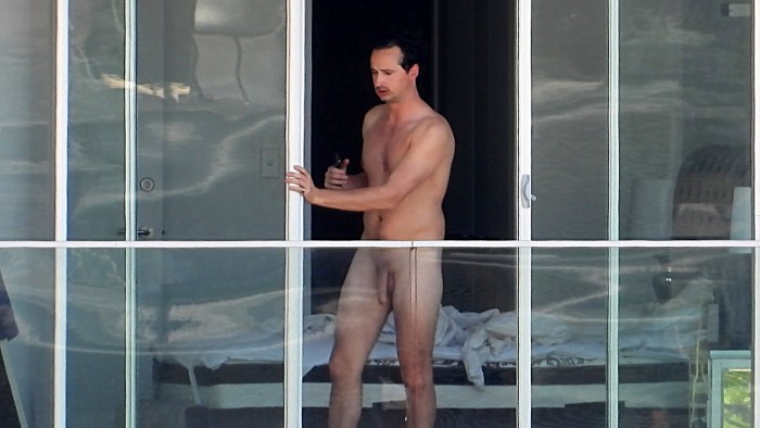 Boys Spying on Their Naked Neighbour in the Garden