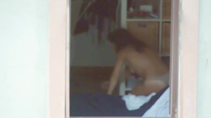 Big boobs spied