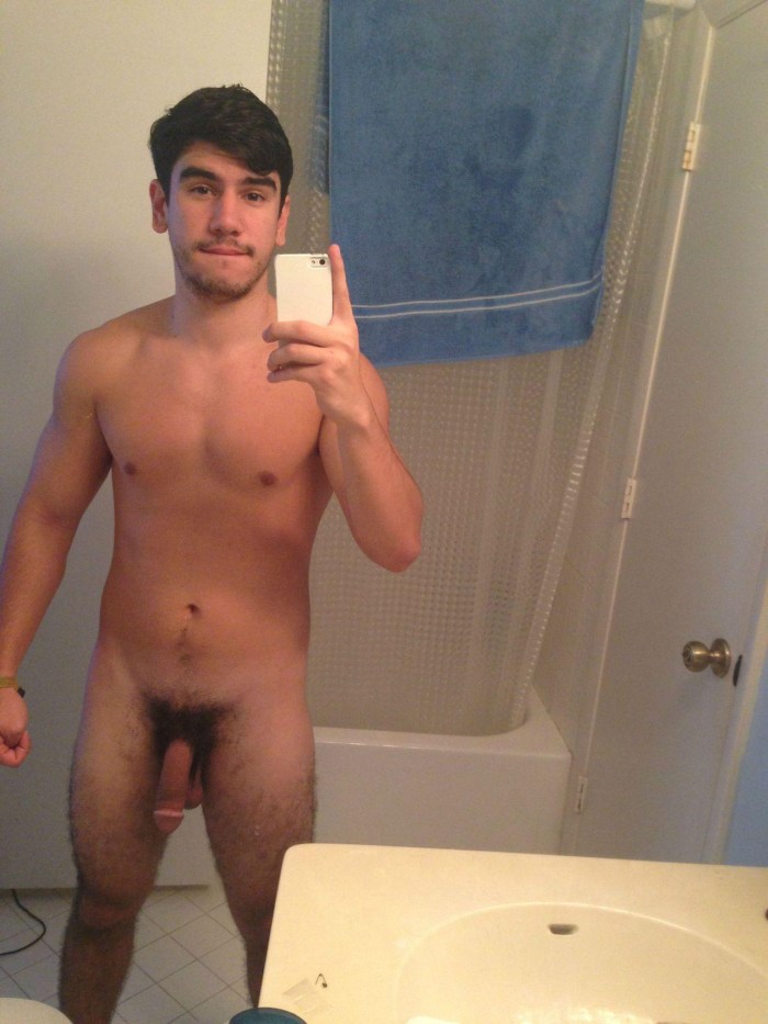 Patrick Leblank is absolutely naked