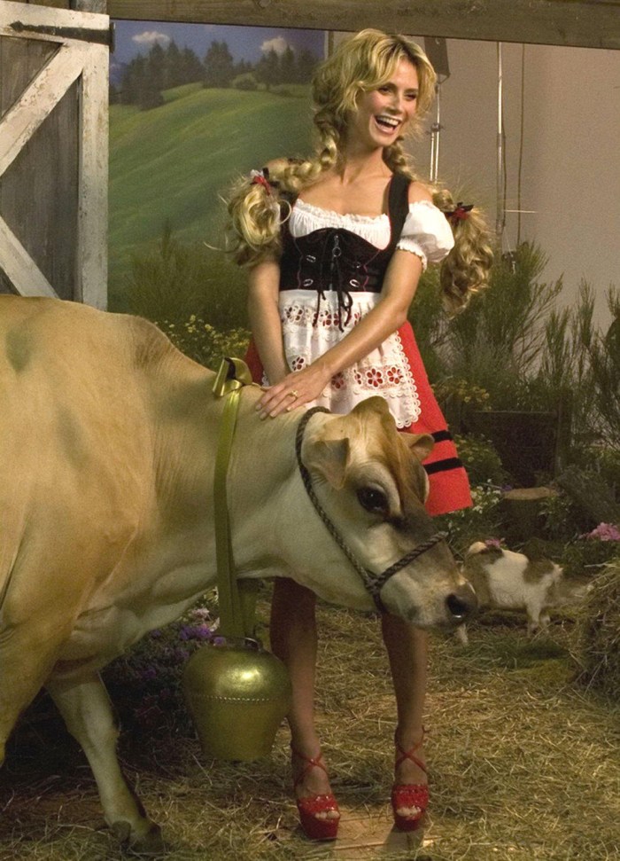 Heidi klum milk