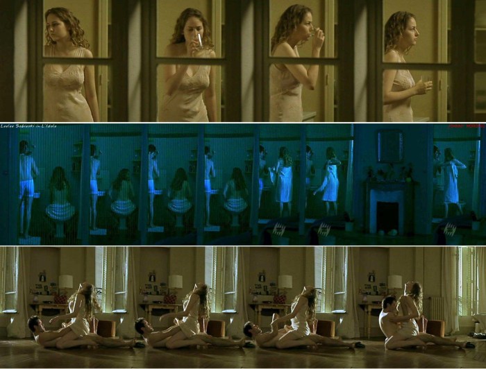 Lily Sobeski bed scenes