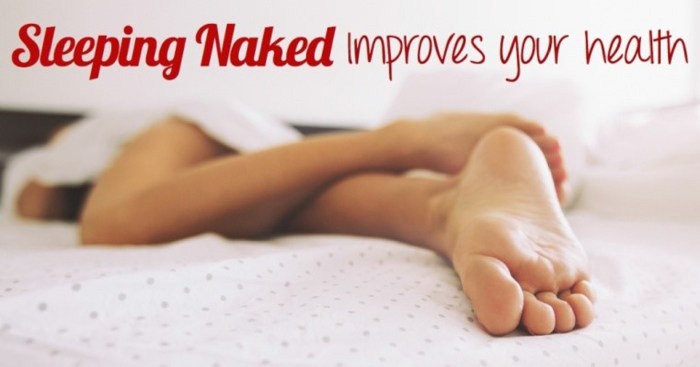 The Surprising Health Benefits of Sleeping Naked