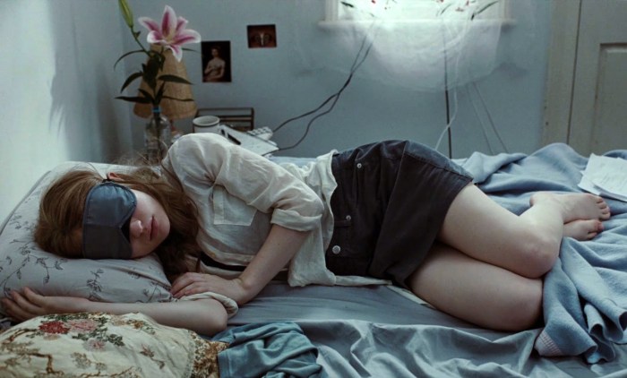 Emily Browning, the film "Sleeping Beauty"