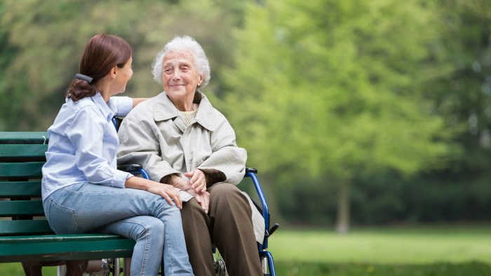 Custody of an elderly man