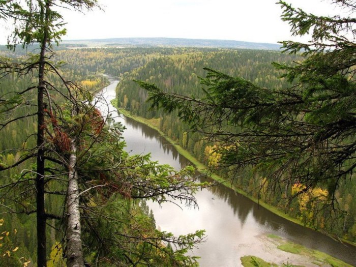 Lysva River Perm Territory