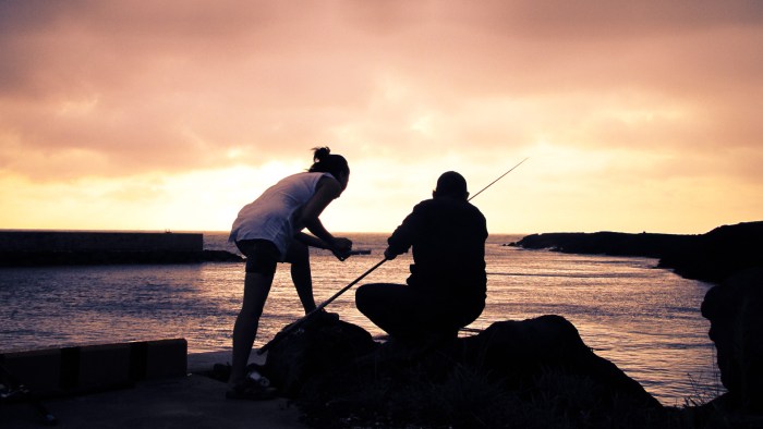 Night fishing
