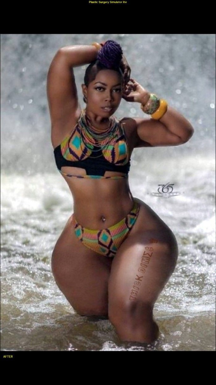 Model Big Black Ebony