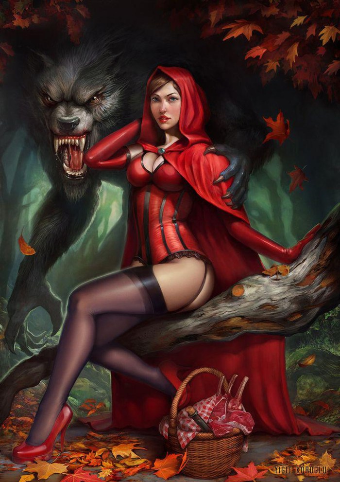 Fucked a red hat in the forest