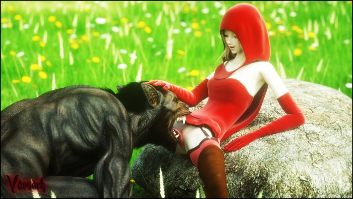 Katherine Gaindr Red Red Riding Hood
