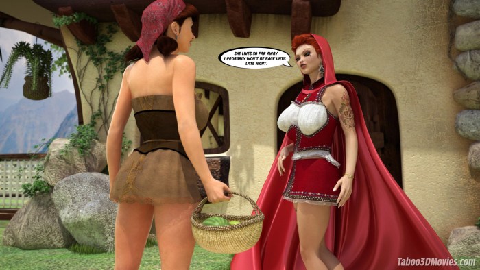 Erotic adventures of red cap