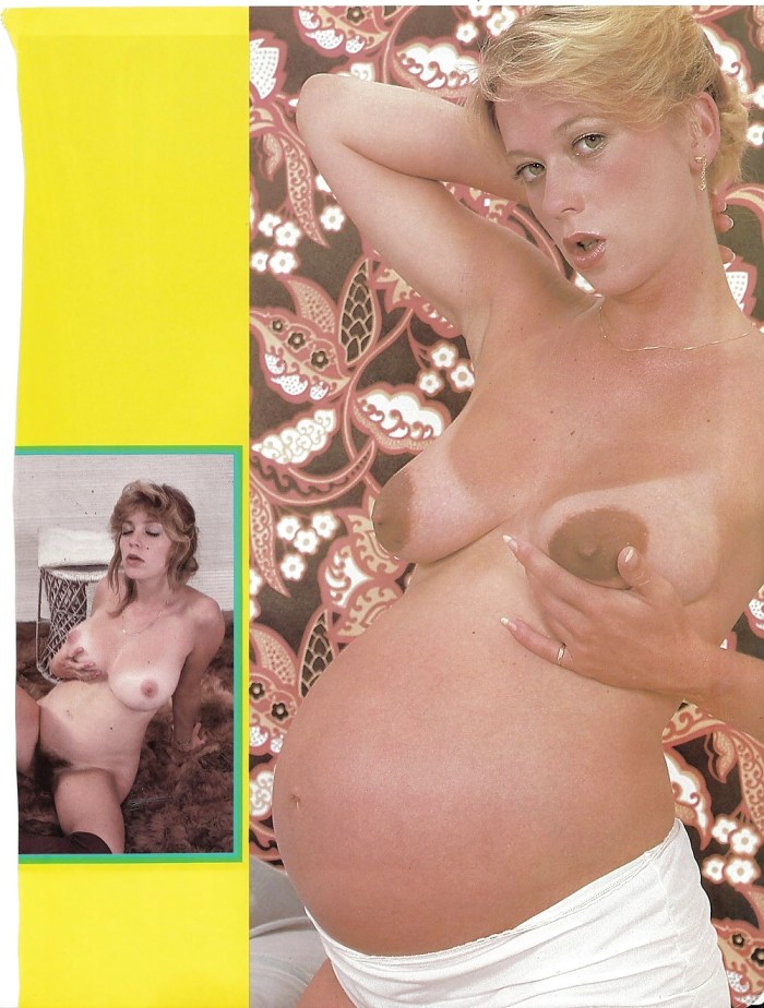A lot of naked pregnant women