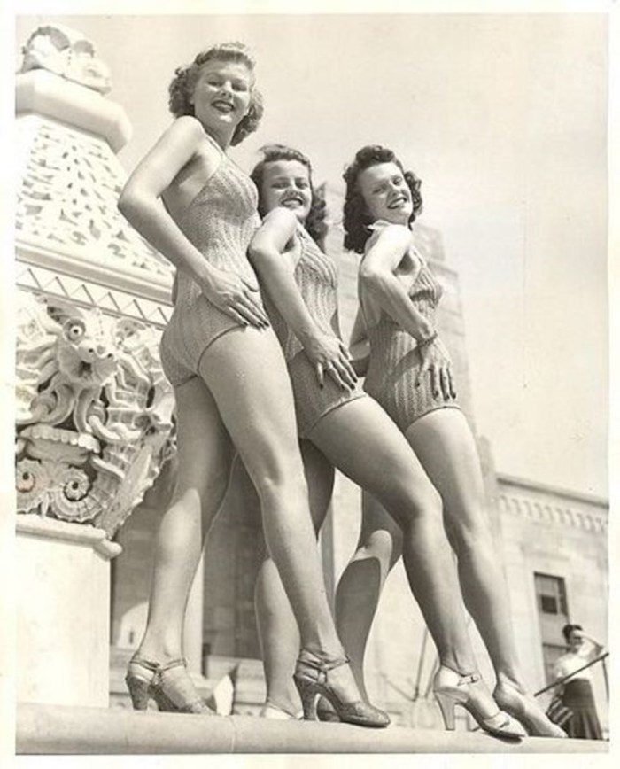 Retro Soviet nudists