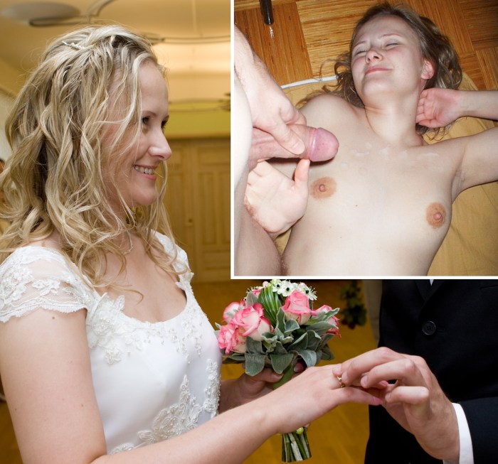 Unusual weddings are naked