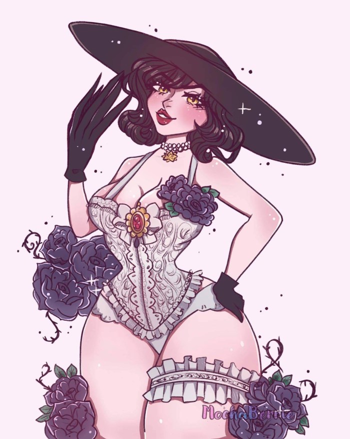Lady Dimitrescu Fan Art
