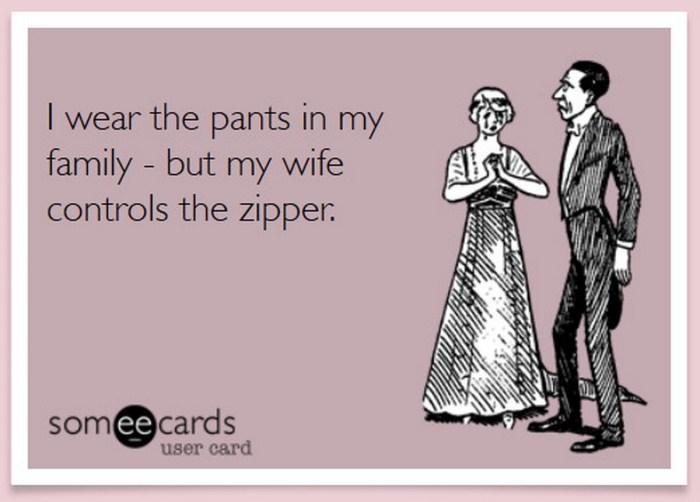 To be married to or with
