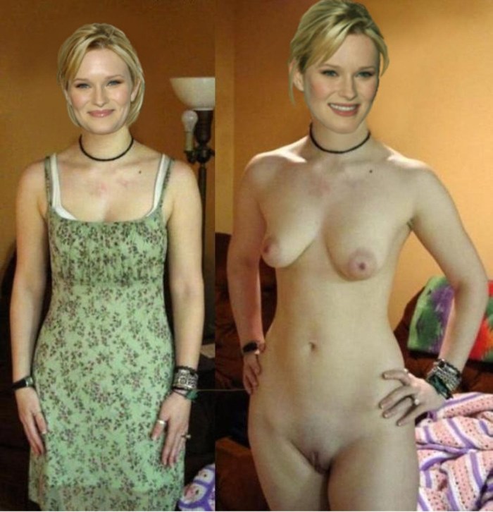 Naked women in everyday life