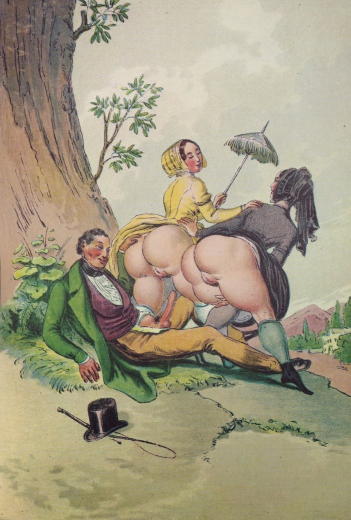 Caricature magazine Hastler Huy in the head