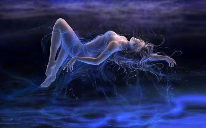 Girl Water Fantasy