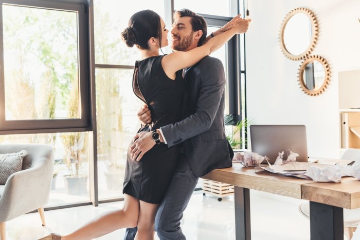 Hugs in the office