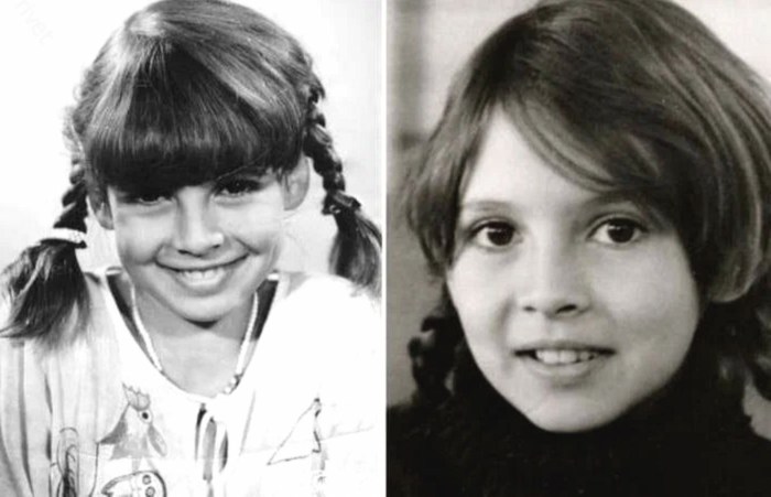 Inga Ilm in childhood