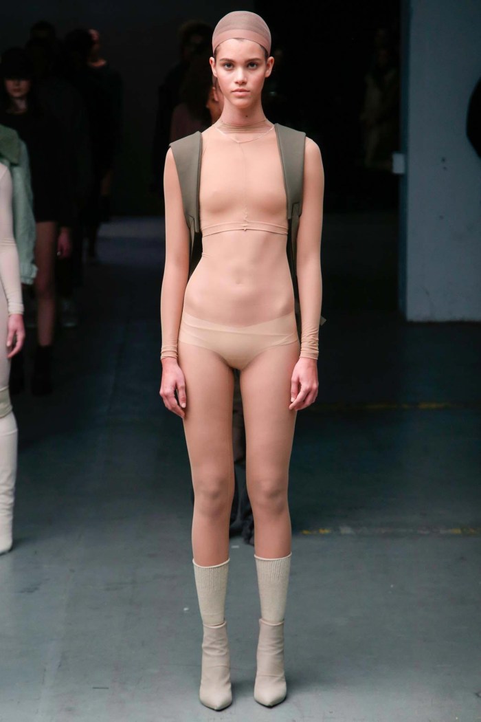Glamorous fascion model nude