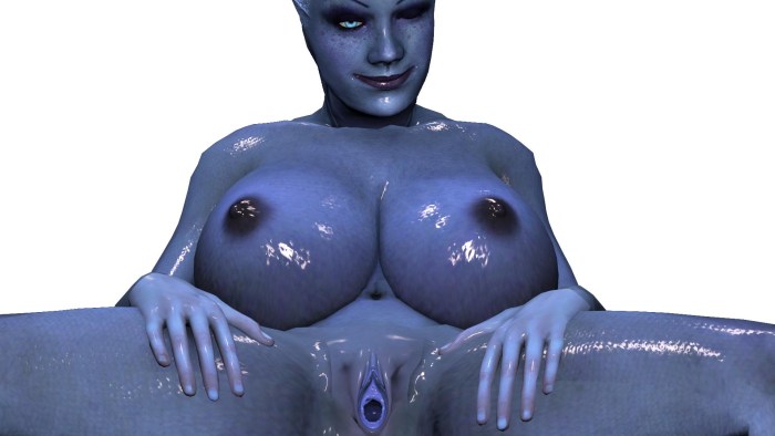 Azari mass effect naked