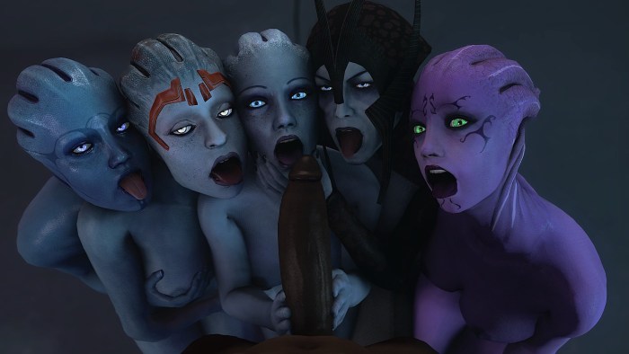 3D hentai with Azari and a dog