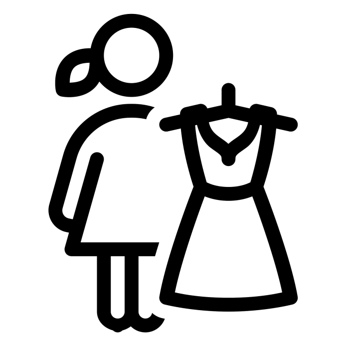 Pictogram dress