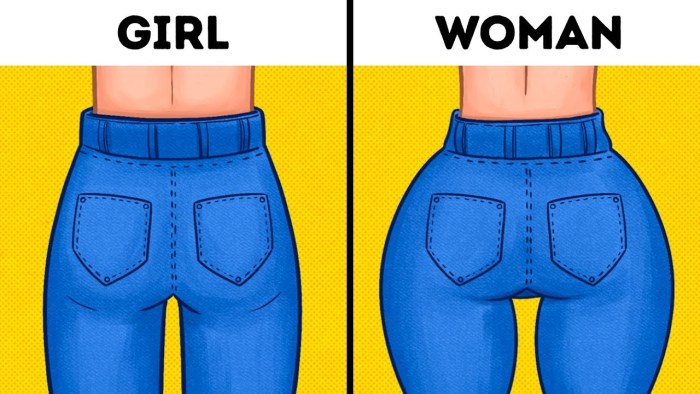 How to distinguish a girl from a woman