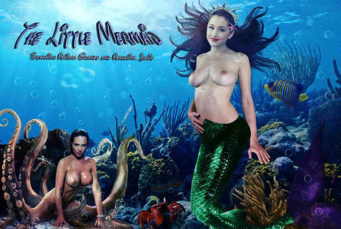 Naked mermaids from films