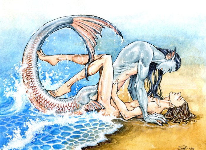 Mermaids man hentai