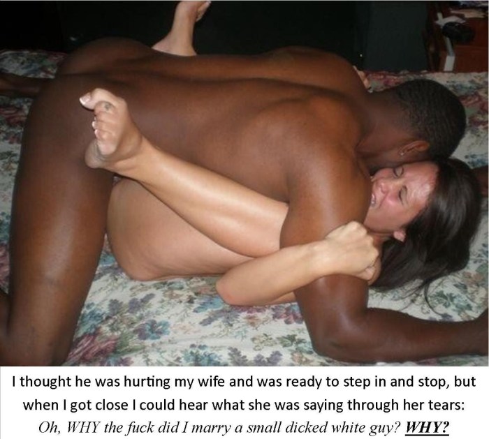 The Negro fertilizes his wife
