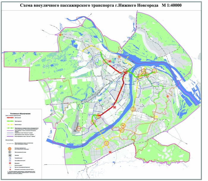 General Plan of Nizhny Novgorod until 2030