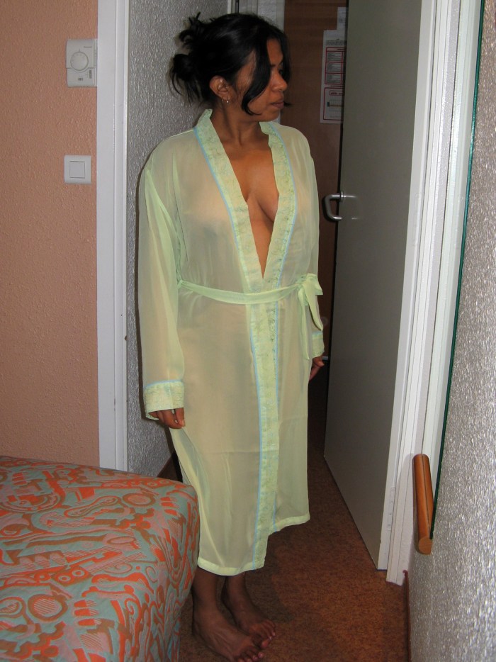 Erotic outfits, in public
