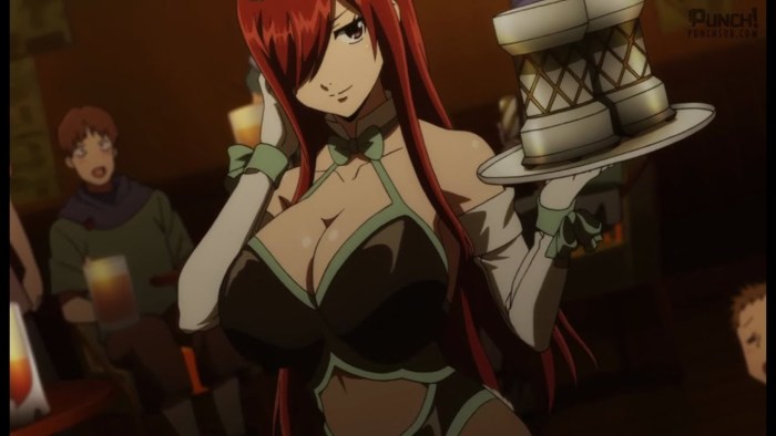 Erza scarlet crying dragon