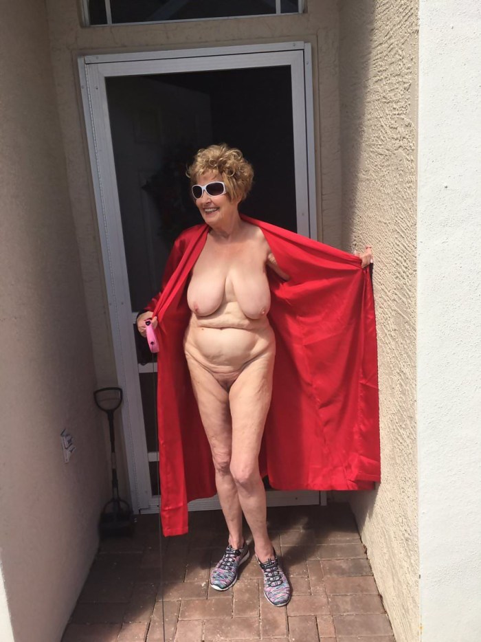 Old women without panties