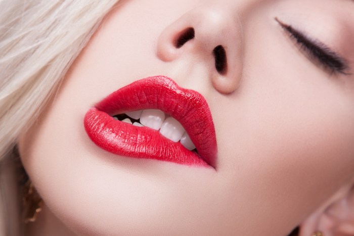 Beautiful female lips