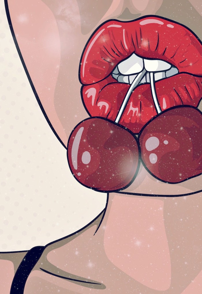 Pop art vulgarity