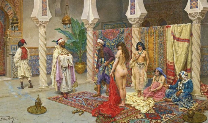 Jean-Leon Jerome Basin in the harem