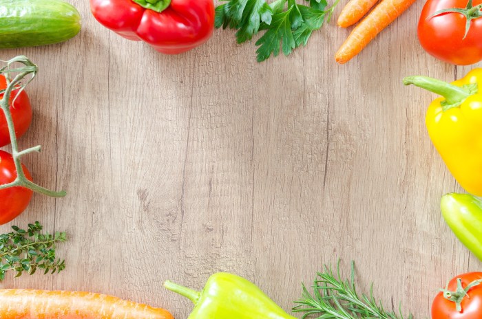 Vegetables background