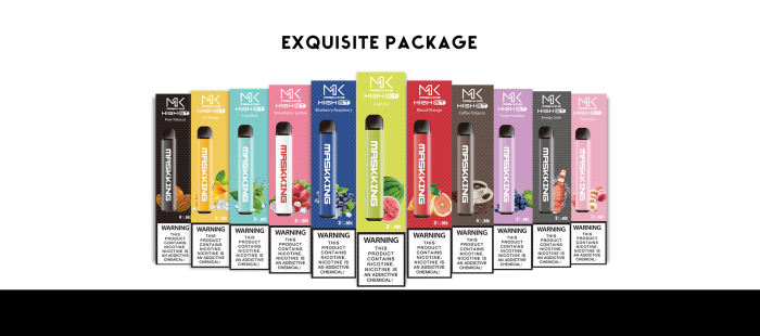 City Electronic cigarette disposable 500 puffs