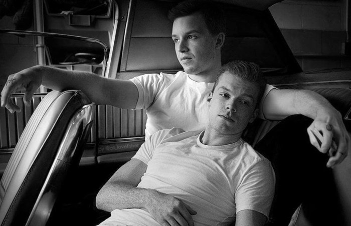 Noel Fisher and Cameron Moneyen 2018