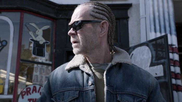 Frank Gallager with pigtails
