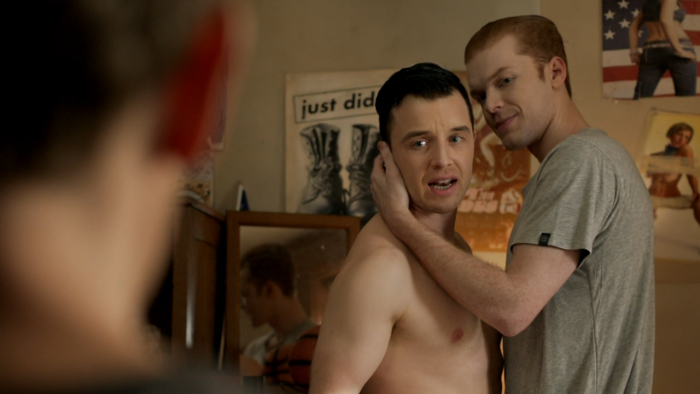 Noel Fisher and Cameron Moneyen 2020