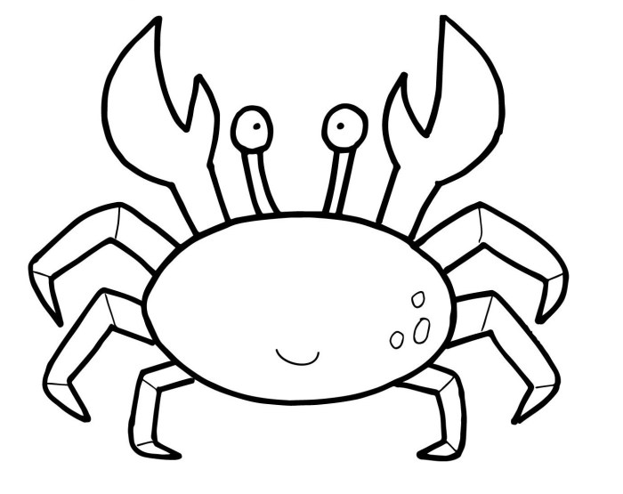 Crab coloring