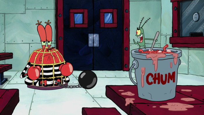 Sponge bob Mr. Crabs Cham
