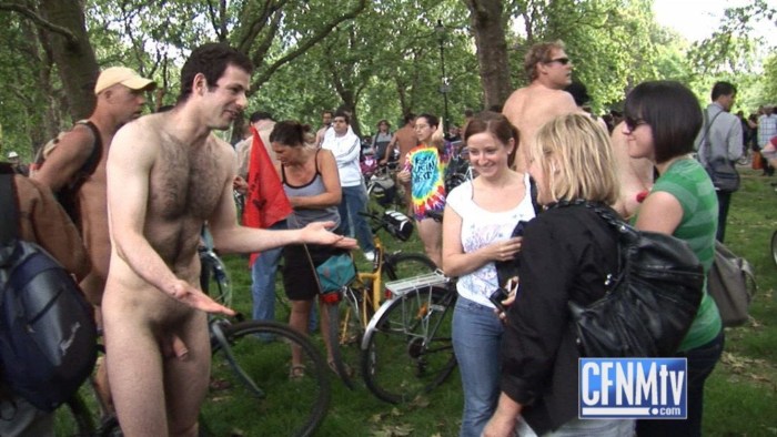 Touching boobs in public